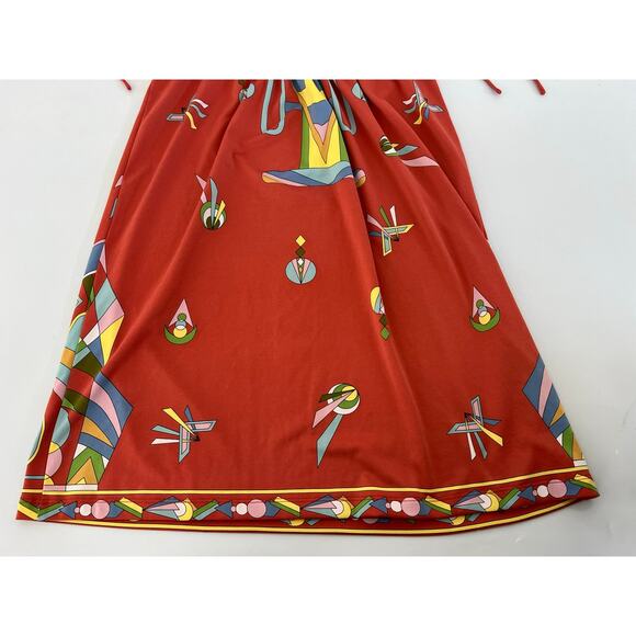 NWT CHEQUER Bloomingdales Multicolor Summertime Mini Dress Womens Size 6 - Picture 10 of 16